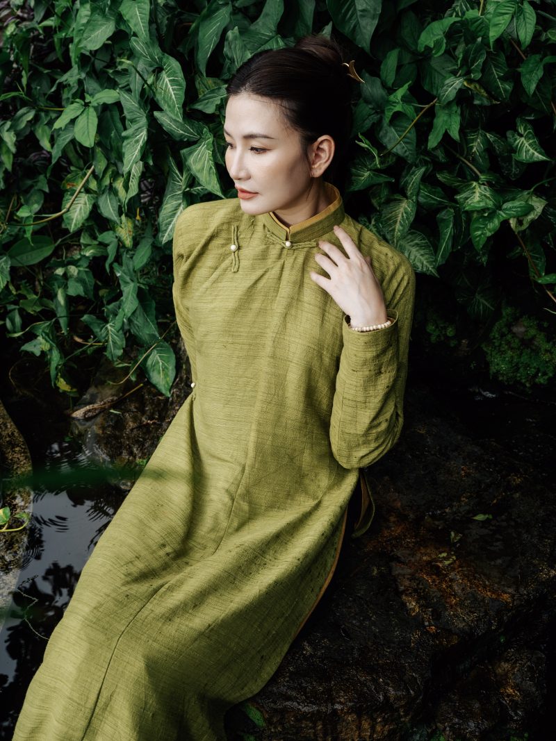 Chụp chân dung cô gái Lam Viên